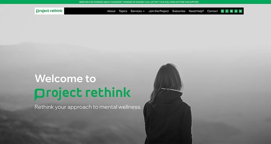 New website: Project Rethink